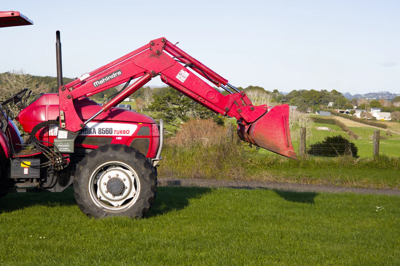 Front end loader work